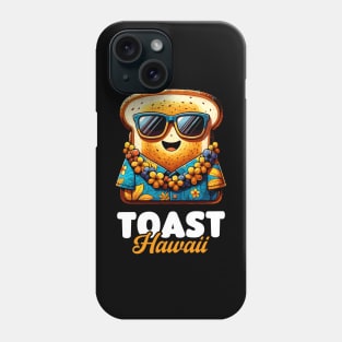 Toast Hawaii – Bread with Sunglasses and Hawaiian Shirt Phone Case