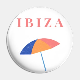 Ibiza Sunbrella Summer Holiday Beach Pin