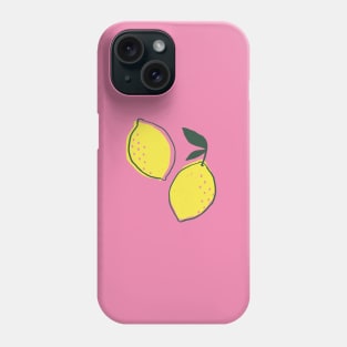 Pair of Lemons - Pink Lemonade Collection Phone Case