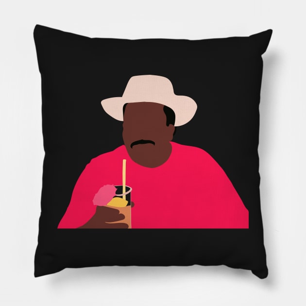 stanley hudson the office Pillow by evcharles