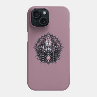 Goddess Vasudhara, Lotus Mandala Symbolizing Prosperity and Wealth Phone Case