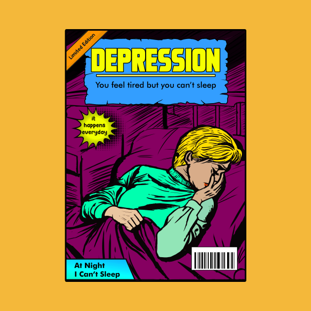 DEPRESSION COMIC by theanomalius_merch