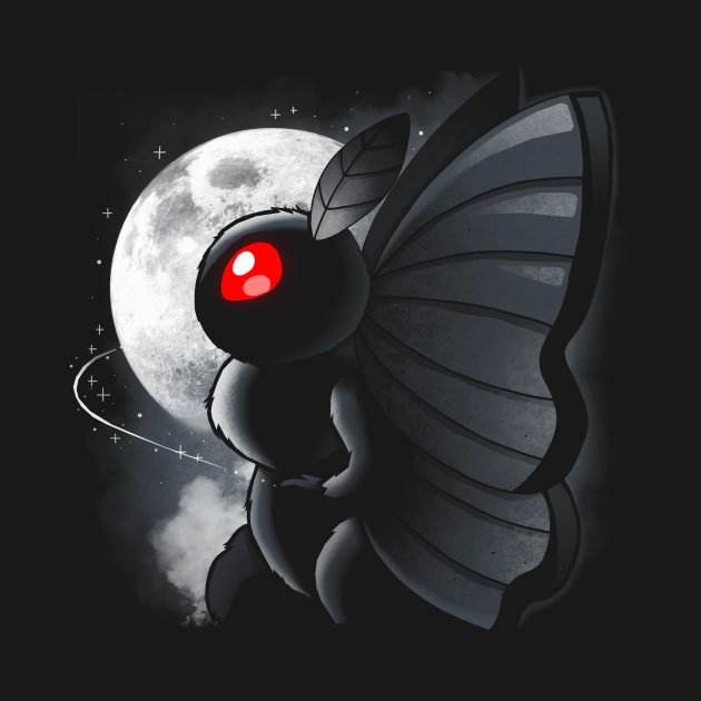 Mothman Night by Vallina84