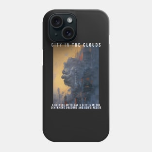 city in the clouds Phone Case