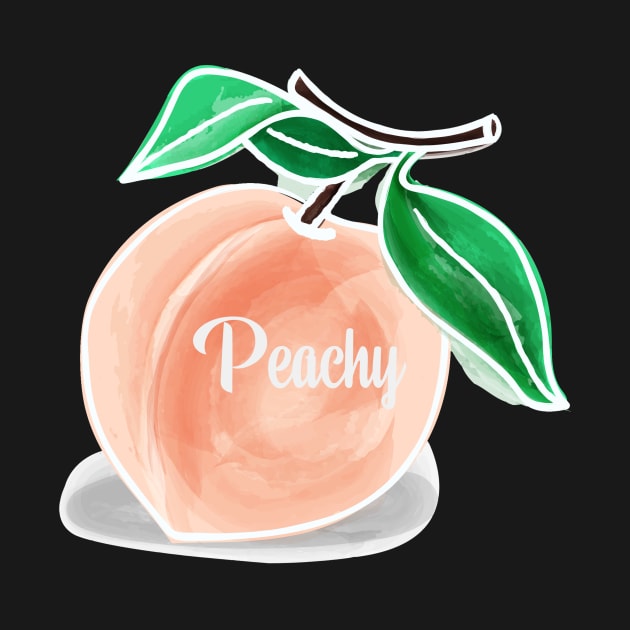 Peachy A Quote Of Satisfaction - Everything Is Just Peachy by mangobanana