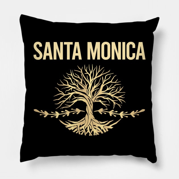 Nature Tree Of Life Santa Monica Pillow by flaskoverhand