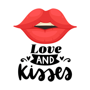 Love and Kiss Lovers T-Shirt