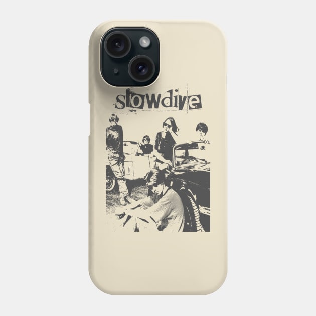 slowdive vintage Phone Case by The Wrestling Brethren 