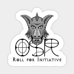 Dragon Head OSR Roll for Initiative Magnet