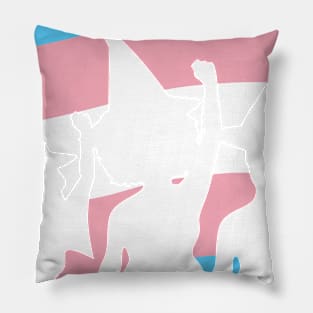 Witches Vote-Trans Pride! Pillow