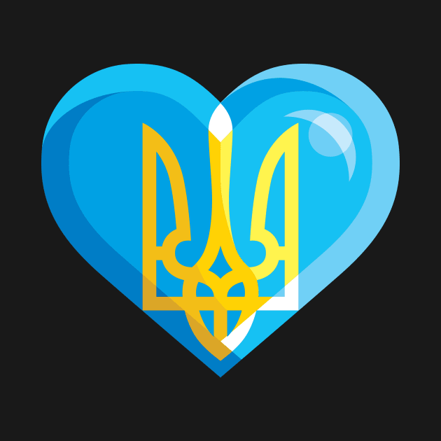 Ukrainian heart by goldengallery