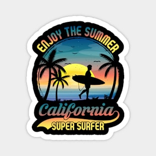 California Super Surfer Magnet