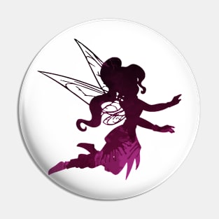 Fairy Inspired Silhouette Pin