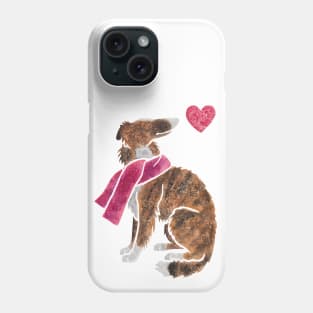 Watercolour Borzoi Phone Case