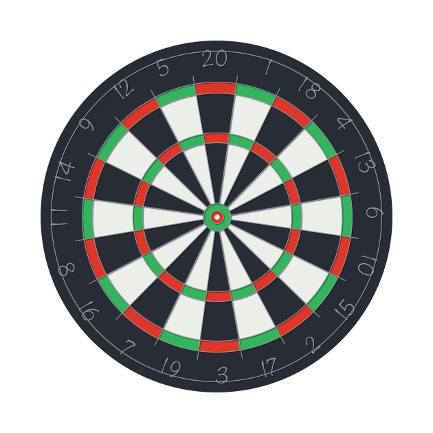 Dartboard by DavidLoblaw