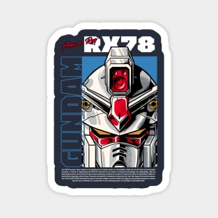 RX78 Design Magnet