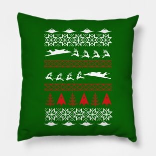 F117 NIGHTHAWK merry christmas Pillow