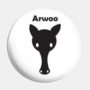 "Arwoo" said the Wolf Pin