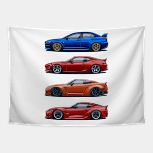 JDM legends Tapestry