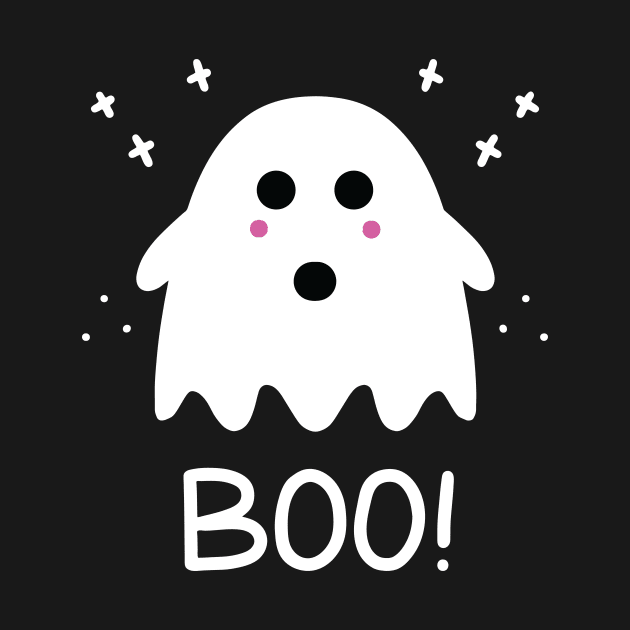 Ghost Boo - Halloween Ghost by edwardechoblue