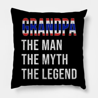 Grand Father Thai Grandpa The Man The Myth The Legend - Gift for Thai Dad With Roots From  Thailand Pillow