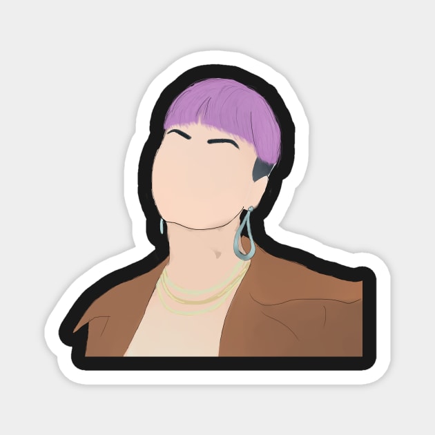 Demi Lovato Magnet by designr-shop