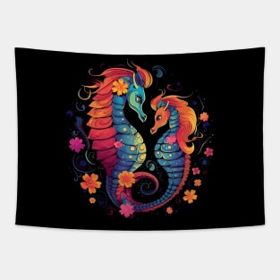 Seahorse Mothers Day Tapestry