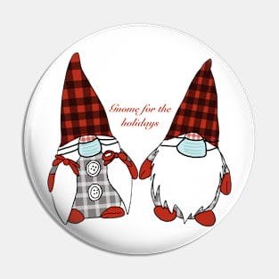 Gnome for the Holidays Pin