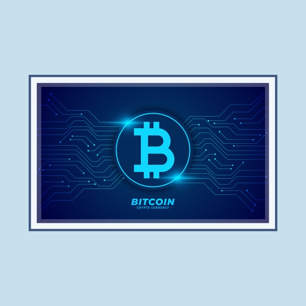 Bitcoin Graphic by CryptoTextile