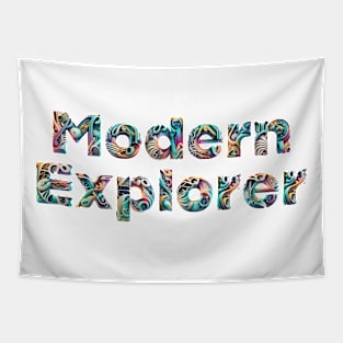 Modern Explorer Tapestry