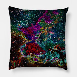 Black Panther Art - Glowing Edges 228 Pillow