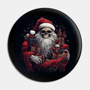 Bad Santa Claus Pin
