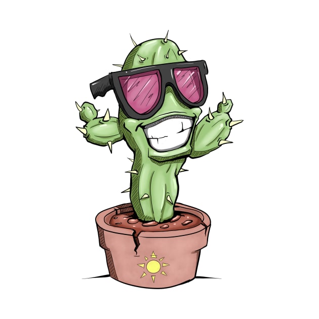 Cool Cactus by sketchtodigital