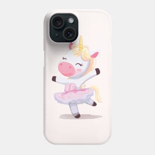 Unicorn Ballerina Phone Case