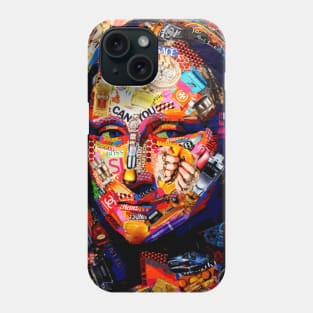 MONA LISA BY LEONARDO DA VINCI - COLLAGE ART Phone Case