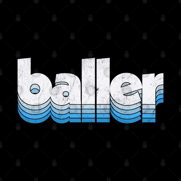 Baller / Retro Typography Design by DankFutura