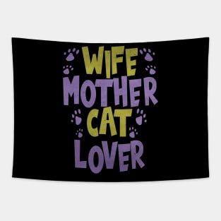 wife mother cat lover Tapestry