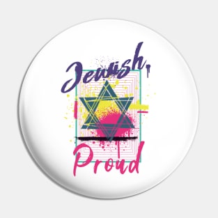 Jewish And Proud Pin