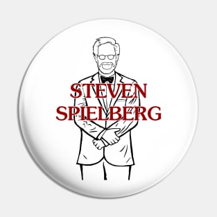 Steven Spielberg Portrait Pin