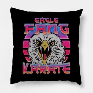 NeonColor eagle fang karate Pillow