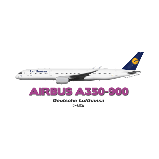 Airbus A350-900 - Deutsche Lufthansa by TheArtofFlying