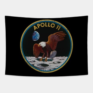 Apollo 11 Vintage Insignia Tapestry