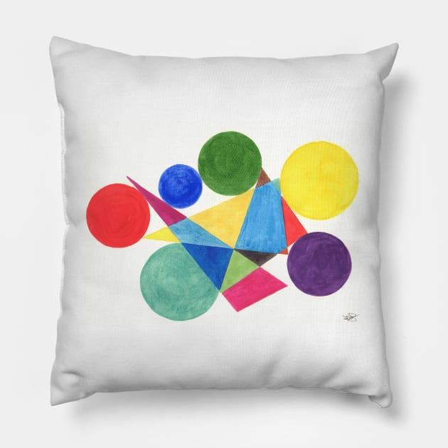 Untitled 16 Pillow by jamesknightsart