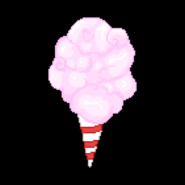 Pixel Cotton Candy by ssydneyart