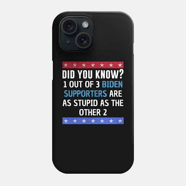 Funny anti biden - fjb fu46 Phone Case by MerchByThisGuy