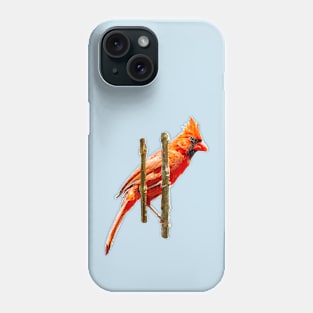 Male Northern Cardinal Phone Case