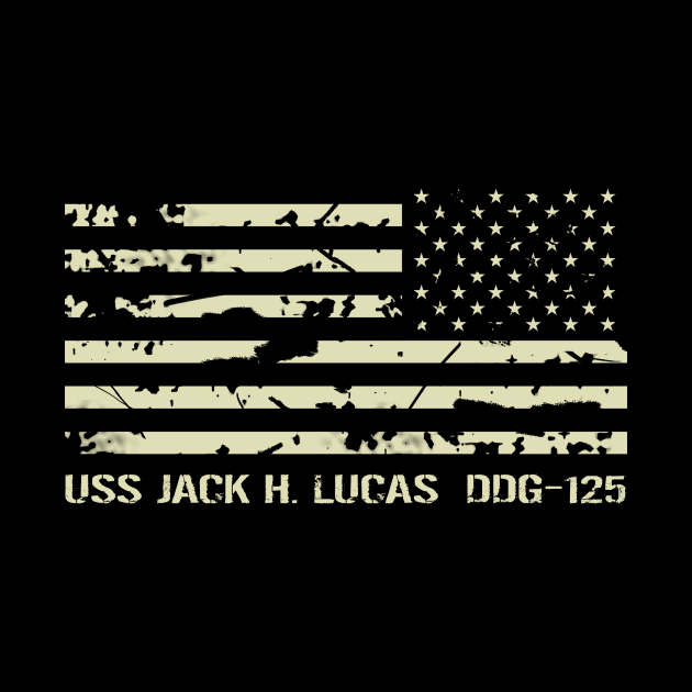 USS Jack H. Lucas by Jared S Davies