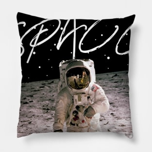 Space rocket man astronaut Pillow