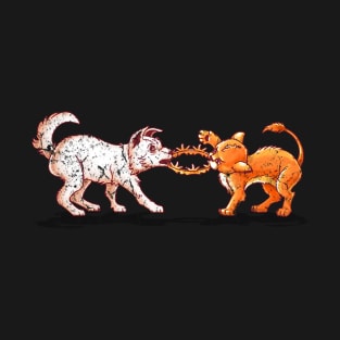 CAT AND DOG WAR T-Shirt