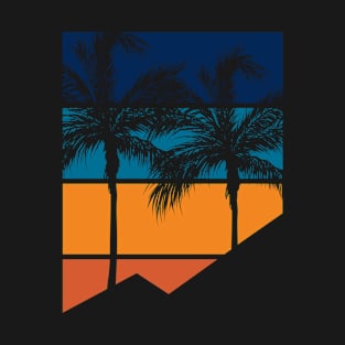 palm tree and mountain T-Shirt